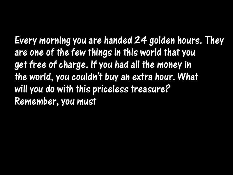 Time Motivational Quotes