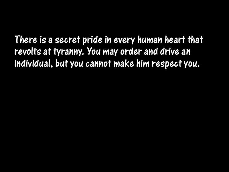 Tyranny Motivational Quotes