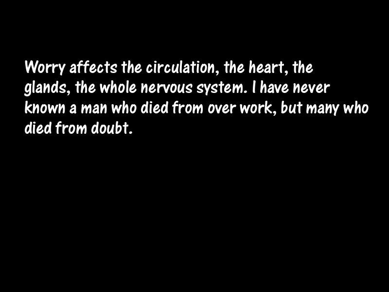 Worry Motivational Quotes