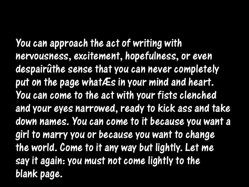 Writing Motivational Quotes